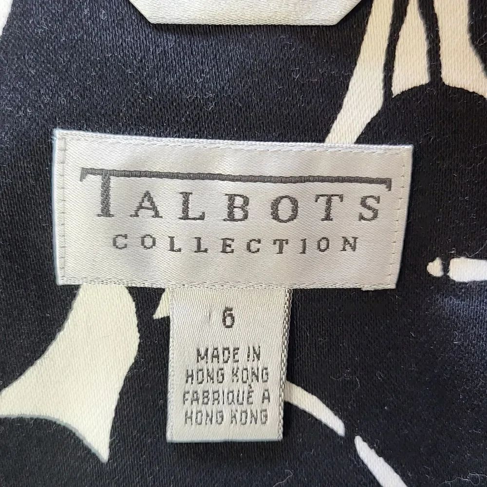 Talbots Black & White Jacket - Picture 3 of 10